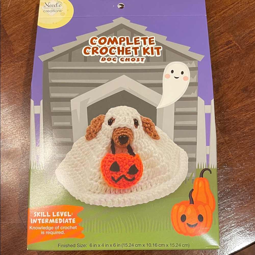 Crochet Kit - Dog Dachshund Ghost